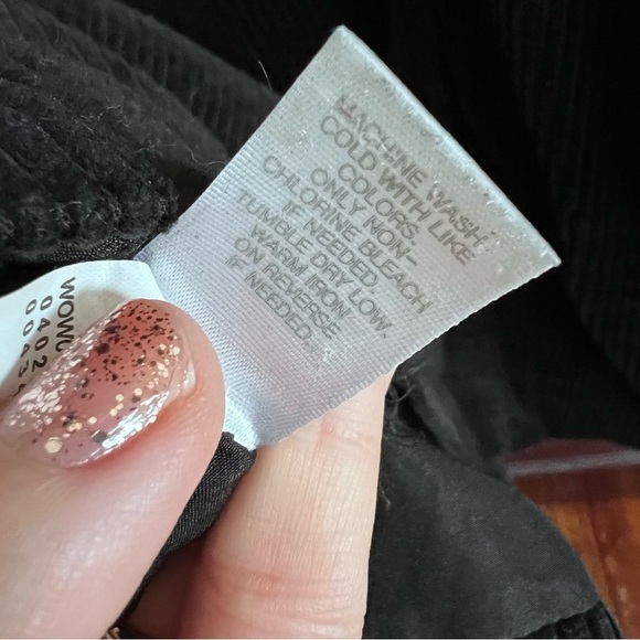 J Jill Heritage Tumbled Cord Coat in Black size Large - Picture 10 of 13